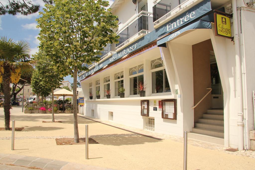 Hôtel de la Plage Saint-Palais-sur-Mer Exterior foto