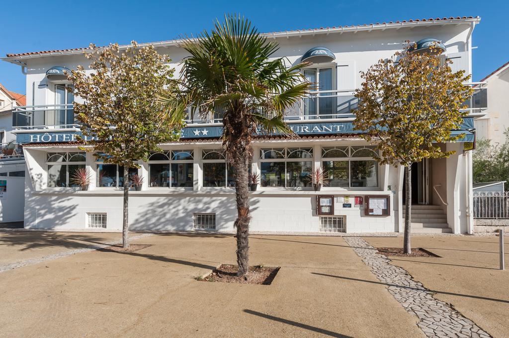 Hôtel de la Plage Saint-Palais-sur-Mer Exterior foto